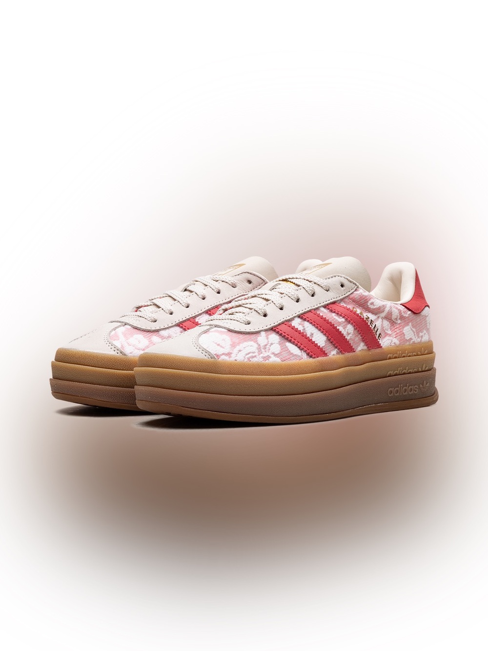 NWOB Adidas Originals Liberty London Gazelle Bold Platform Floral Lace Sneaker